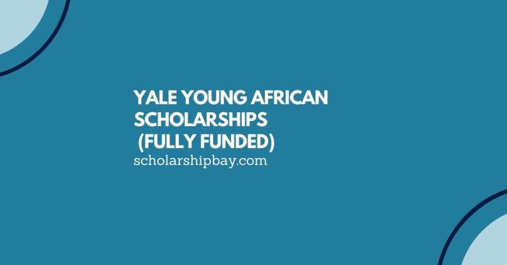 Yale Young African Scholarships USA